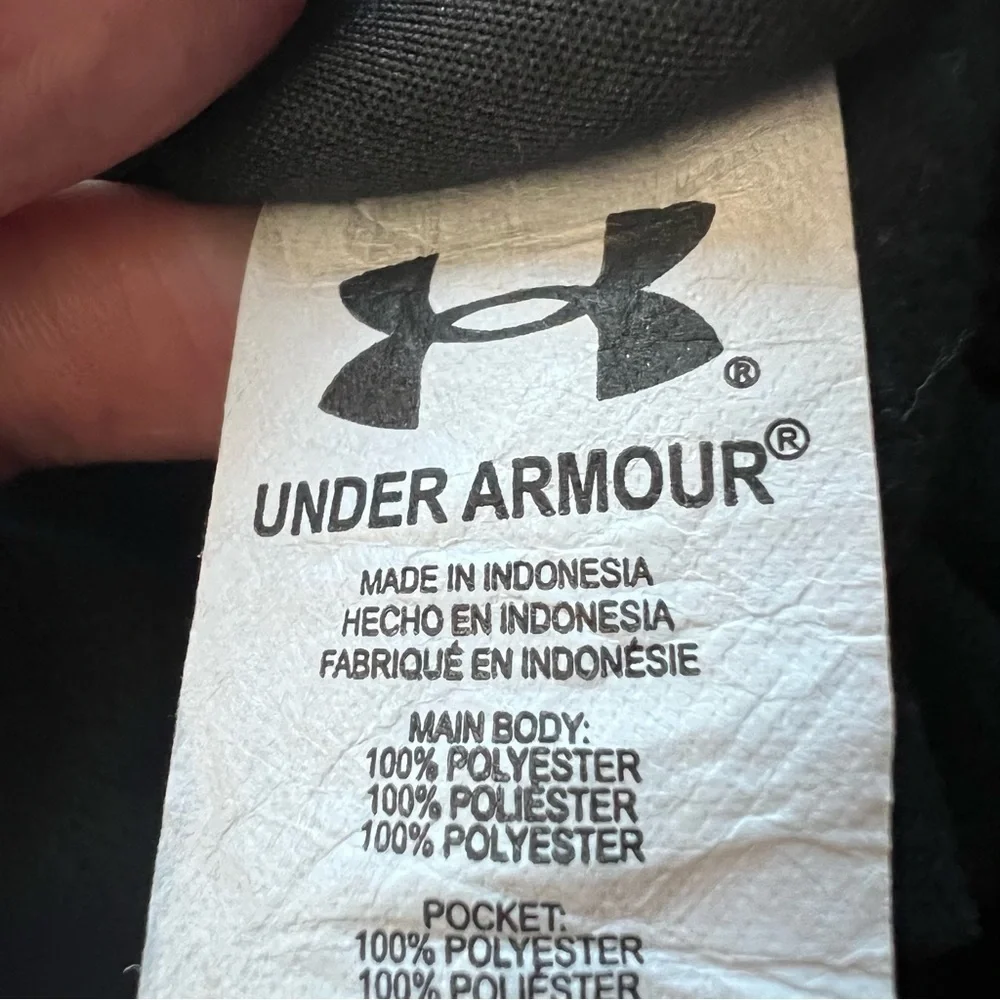 Under armour Black Jogger 2 side pocket Size 6